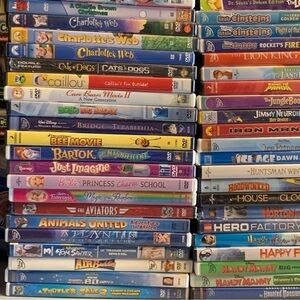 $5 each / 3 for 12 / 6 for $20 - DVD's KIDS, Family, Disney - SEE LIST - BUNDLE